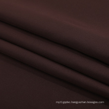 Brown 30M/M customised crepe pure crepe silk fabric heavy for home textile